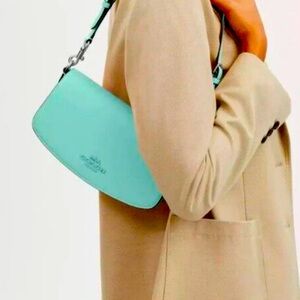 Coach Aqua Shoulder Bag